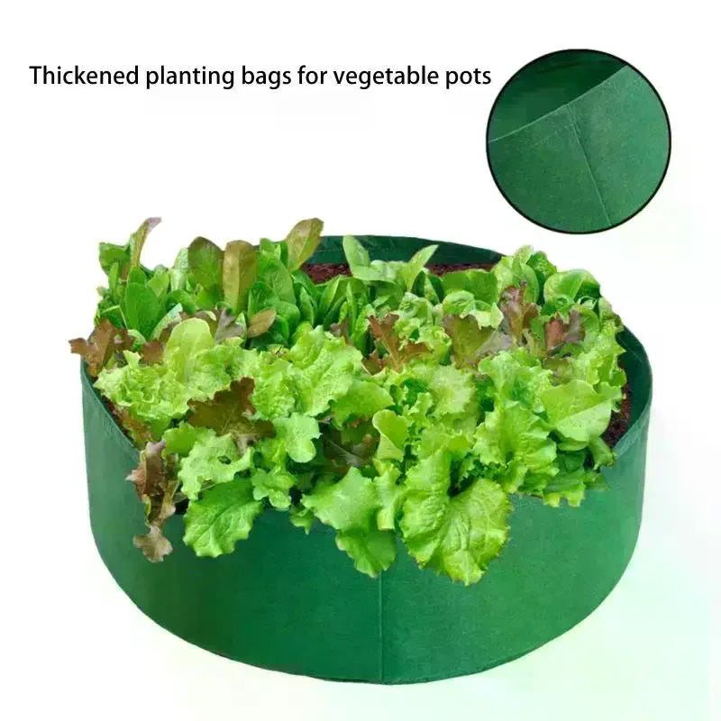 Thickened Planting Bags For Vegetables, Pots For Balconies And Gardens, Seedling Bags, Large Non-woven Fabric Planting Bags Oasis Select