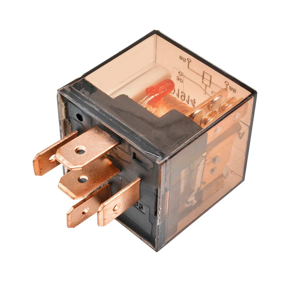 Waterproof Relay DC 12V 100A Relay SPDT 5 Pin Relay Car Heavy Duty Split Charge Waterproof Transparent Case Oasis Select 1pcs