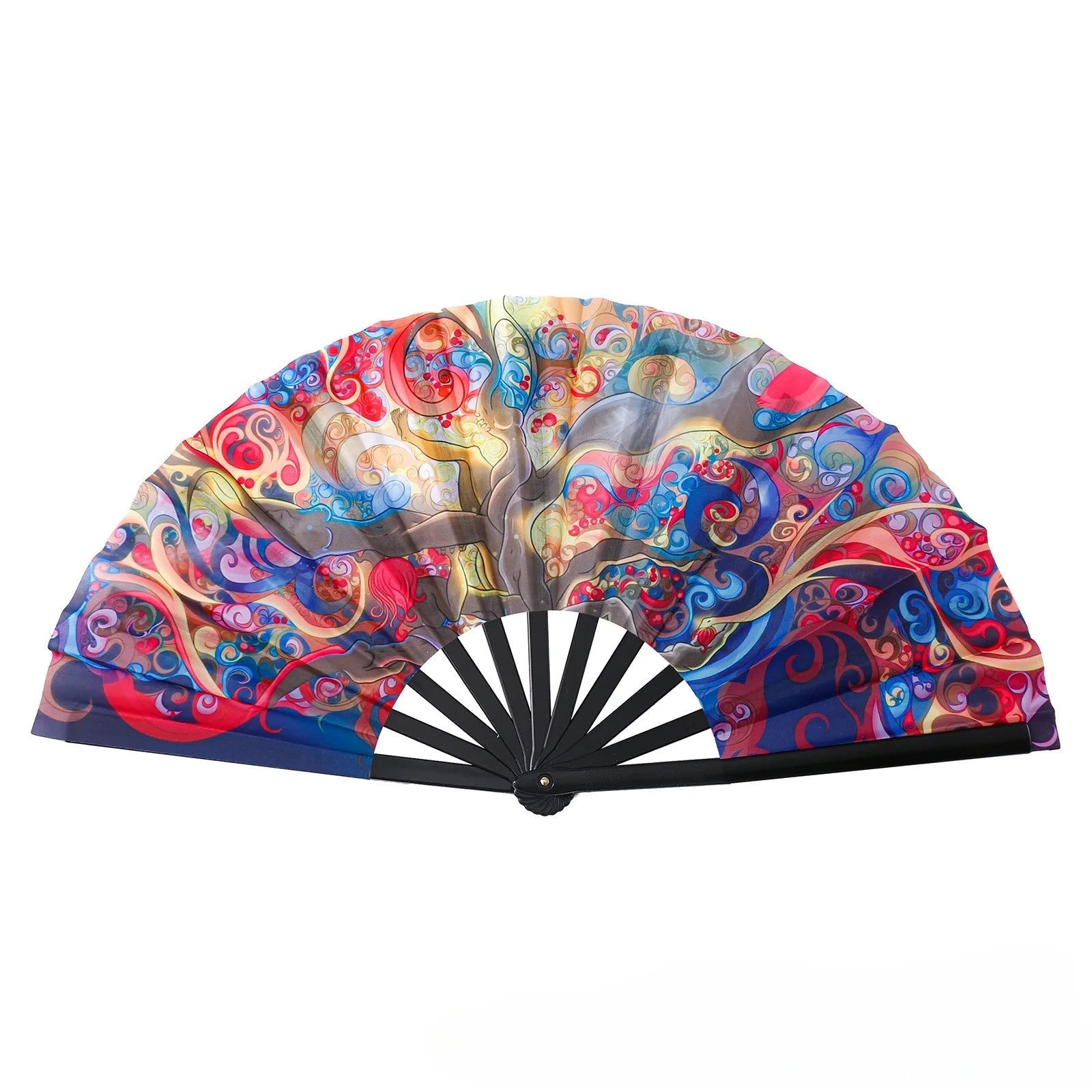 Boots The Ground Hand Fan Foldable Country Line Dance Fan Portable Large Popping Fan For Dance Practice Party Performance Oasis Select 14
