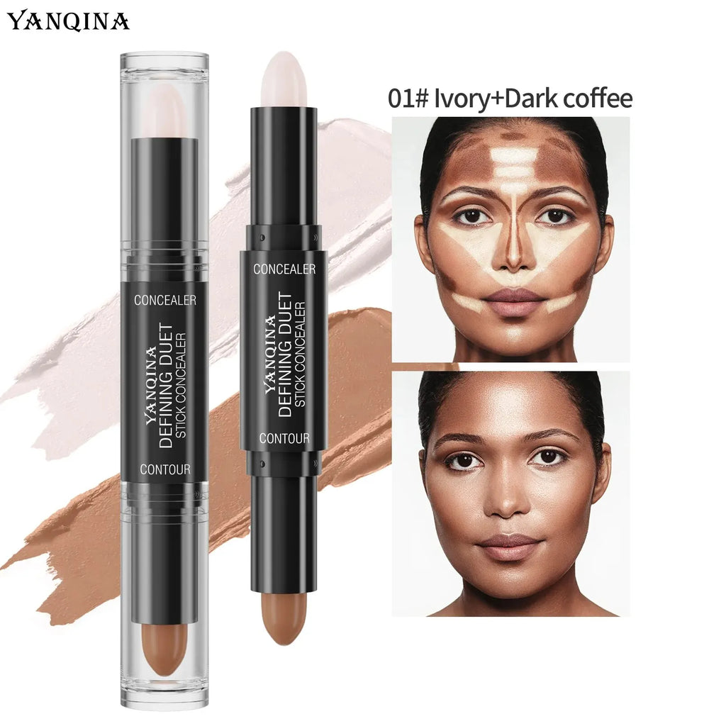 YANQINA Double-Ended Contour Stick – Highlight & Shadow Cream
