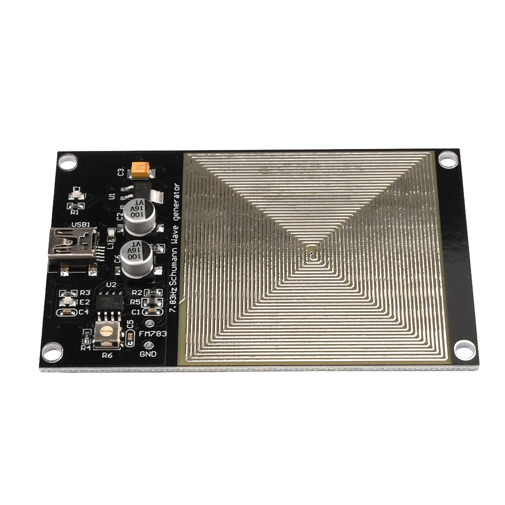 7.83Hz Schumann Wave Generator Ultra Low Frequency Pulse Generator Audio Resonator for Improving Sound Sleep with MiNi USB Cable Oasis Select