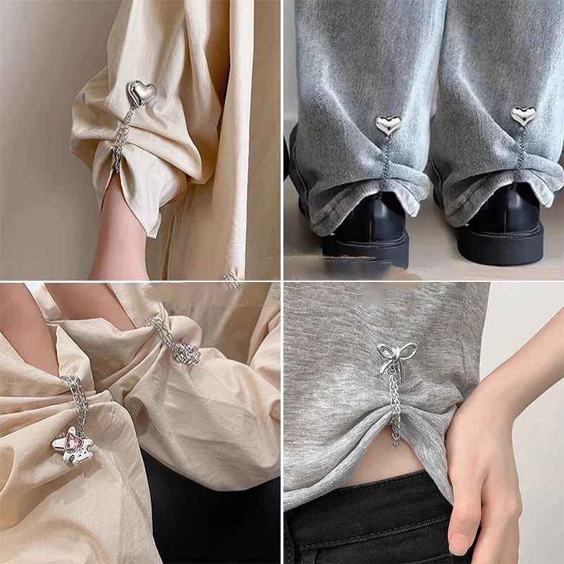 Butterfly Clothes Clips – Adjustable Sleeve Shortener for Women Clothing Clips Oasis Select