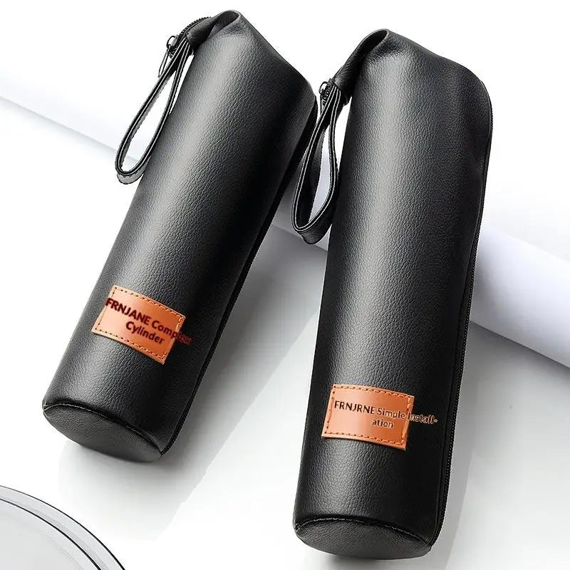 1PC Leather Cup Sleeve Sport Water Bottle Cover Case With Rope Portable Vacuum Glass Cup Sleeve Cup Pouch Camping Accessories Oasis Select