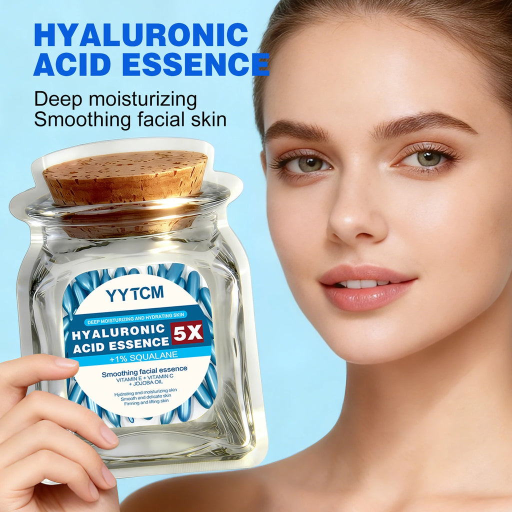 Hyaluronic acid deep moisturizing capsule essence, deep moisturizing and brightening skin essence 18/30/48/60/90/180capsules Oasis Select