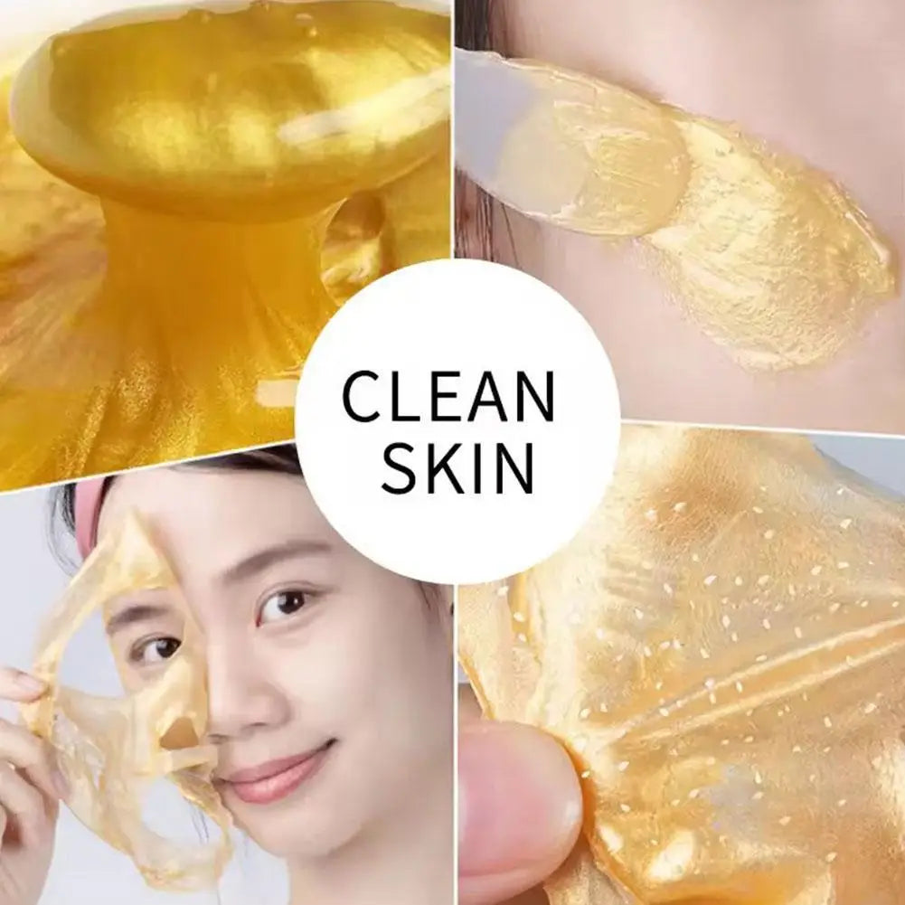 120g 24K Gold Collagen Face Mask - Moisturizing & Firming Cream, Nourishing Sleeping Mask for Hydrated, Radiant Skin Oasis Select