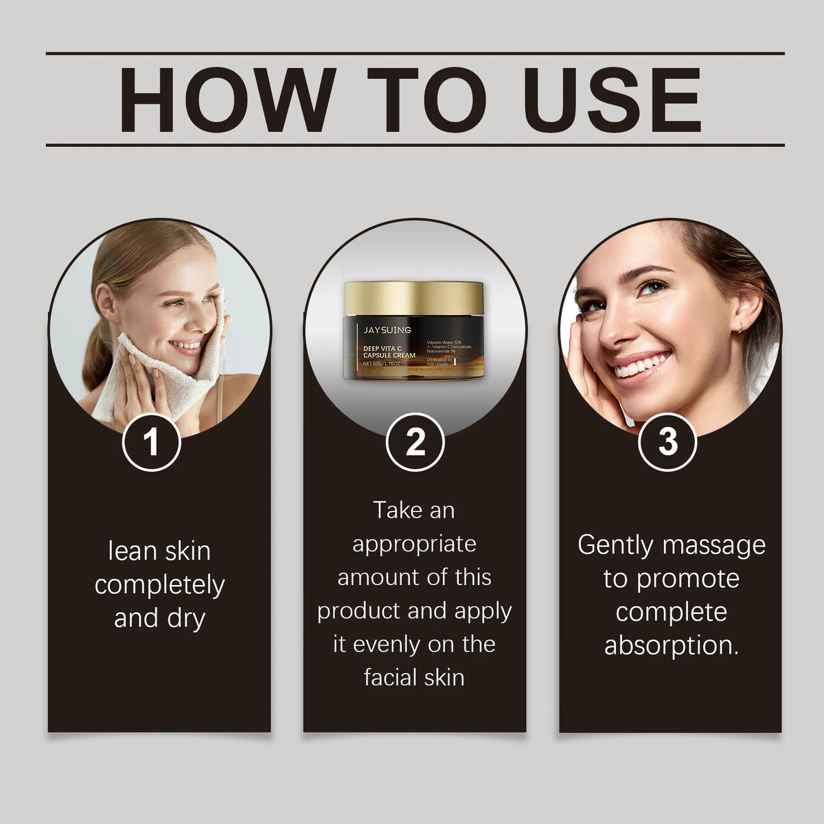 Jaysuing Vitamin C Face Cream – Brighten & Firm Skin 50g Vitamin C Face Cream Oasis Select