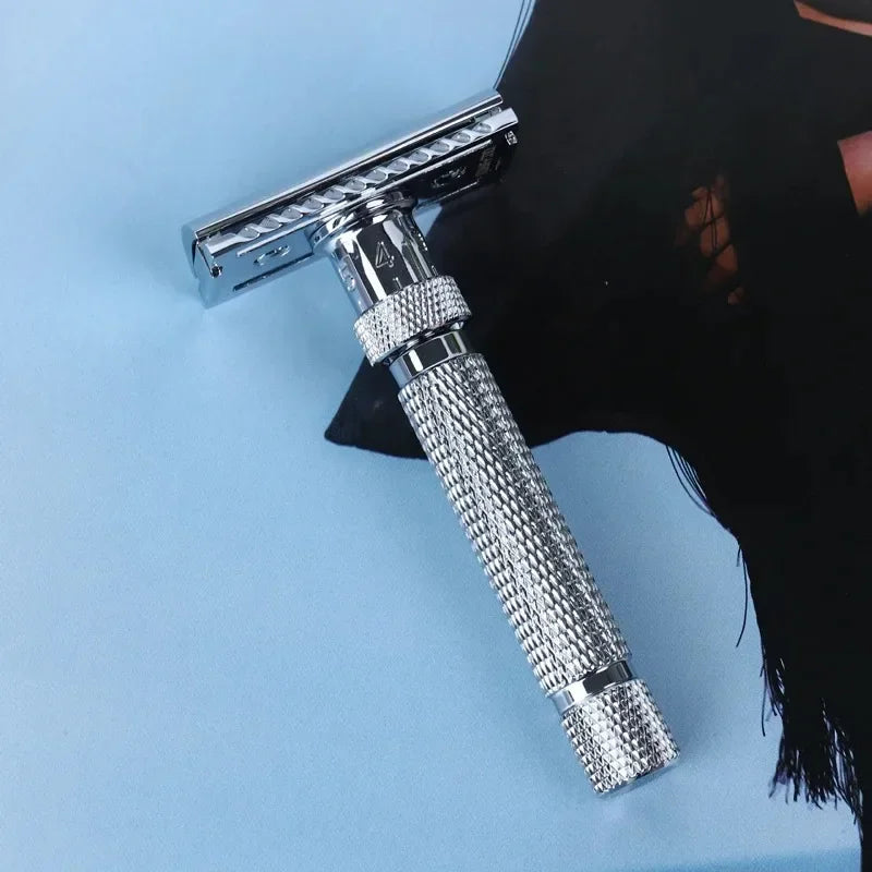 2026 Hot Sale！Yaqi Adjustable The Final Cut Chrome Color mens Safety Razor 77mm Handle Length And 12mm Handle Diameter Oasis Select