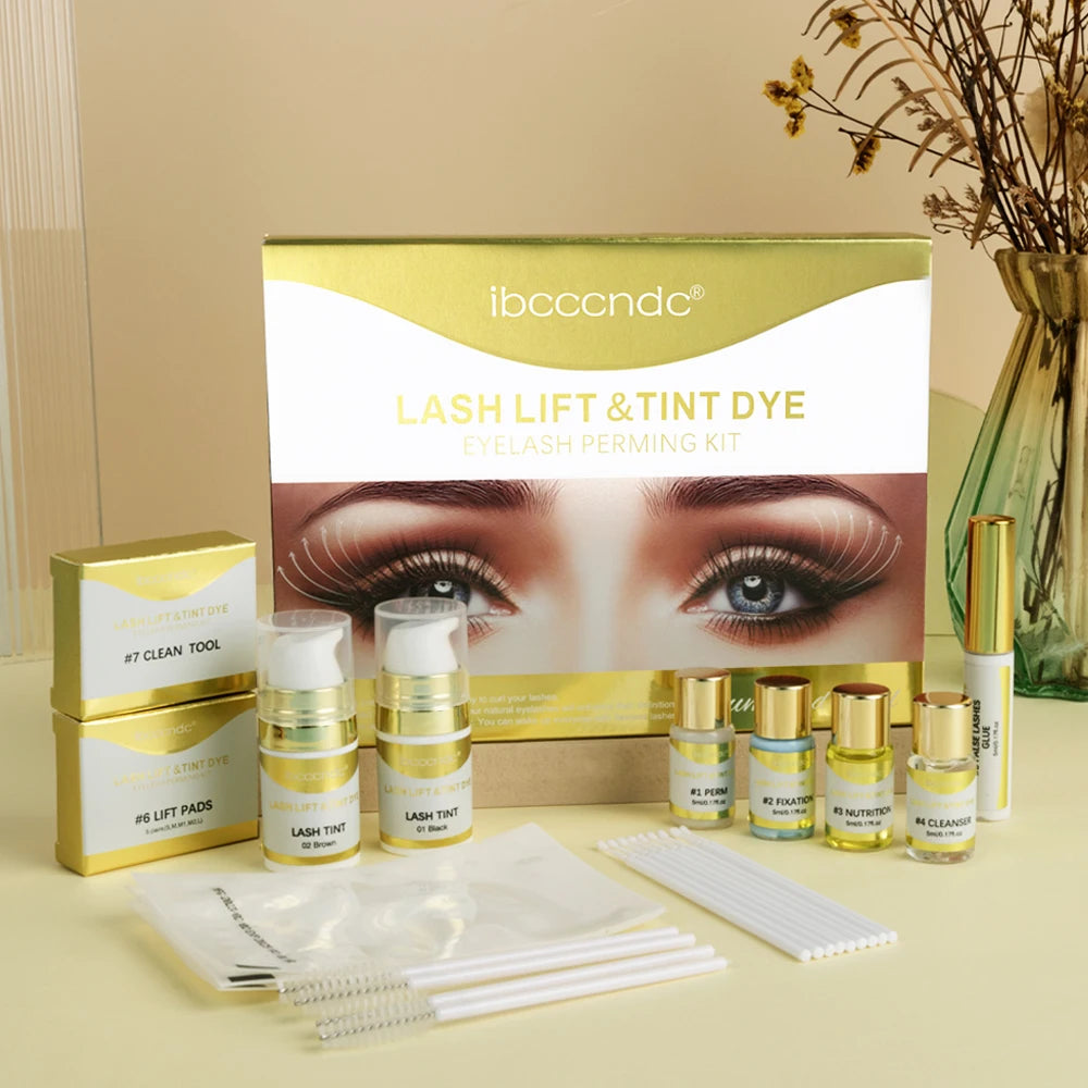 Semi-permanent Brow or Lash Lift and Tint Kit Professional Brow Lamination Eyelash Lifting Perming Lashes Dye Eyes Makeup Oasis Select