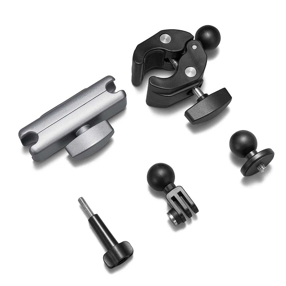 360° Aluminum Handlebar Mount for GoPro, Insta360 & DJI