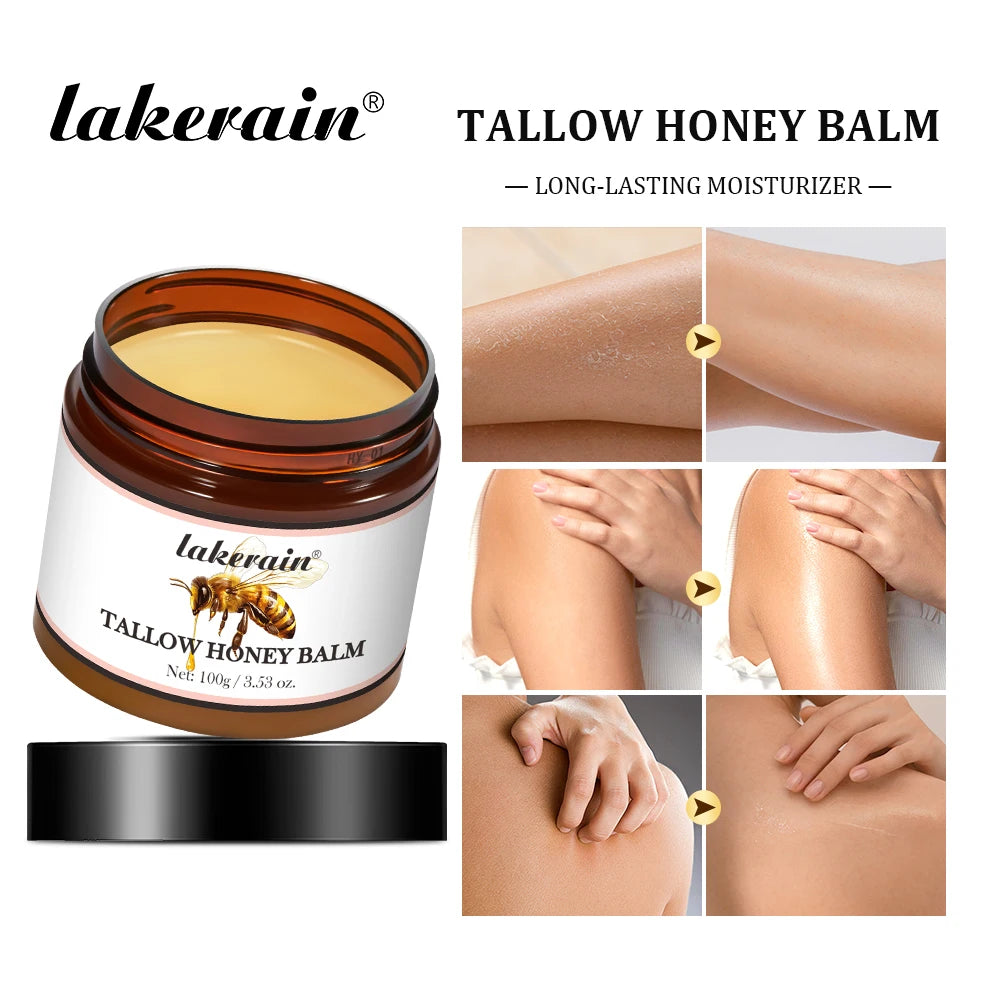 Tallow Honey Balm Specifically For Dryness And Itchiness Skin Moisturizing Beef Tallow Face Cream Body Lotion Face Cream Care Oasis Select