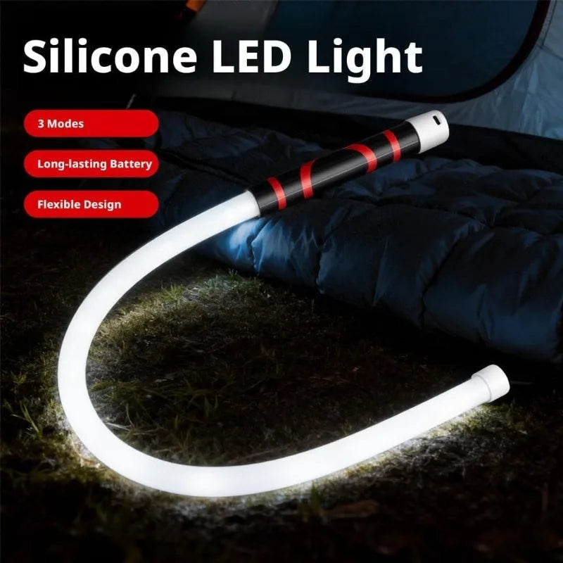 Slim Inspection Lamp Flexible Bendable LED Working Light USB Rechargeable Shape-Retaining Flashlight For Car Engine Auto Repair Oasis Select