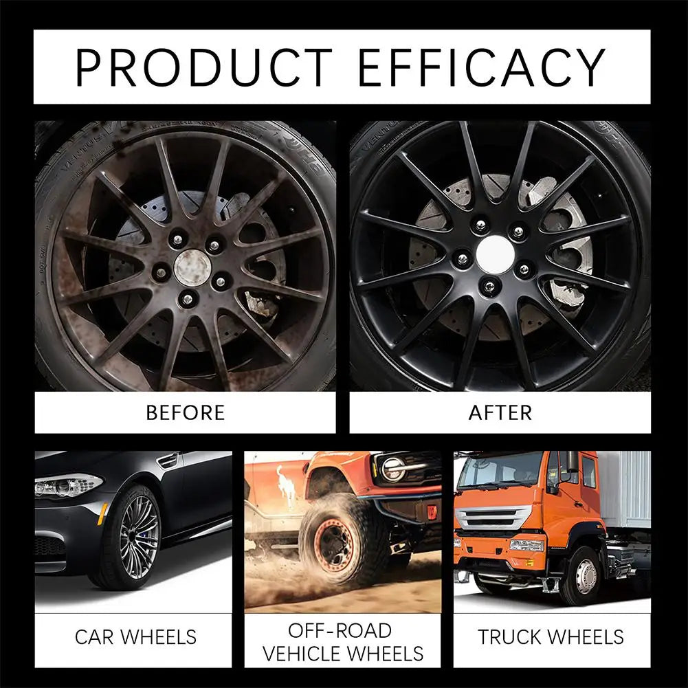 50g Tire Polishing Wax – Deep Black Gloss & UV Protection Tire Polishing Wax Oasis Select