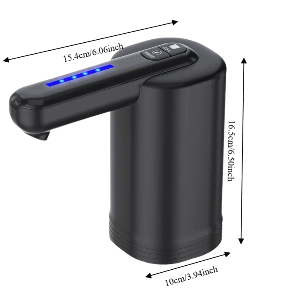 USB Rechargeable Electric Gallon Water Bottle Pump Dispenser