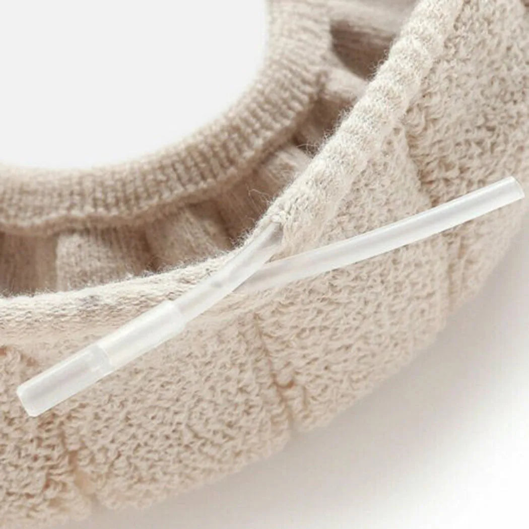 1Pcs Bathroom Toilet Seat Cover Mat Washable Warmer Bathroom Toilet Cushion With Handle Thicker Soft Knitting Closestool Pad Oasis Select