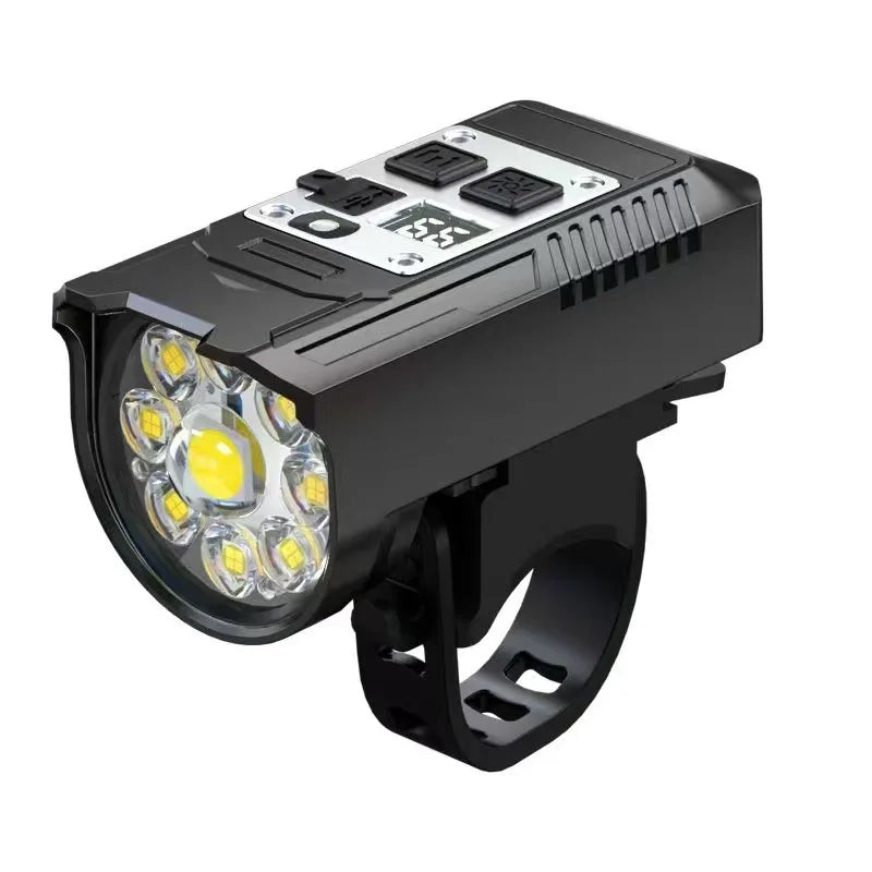 LED Bike Bicycle Light Type-C Rechargeable Set Road Bike Front Back Headlight Lamp Flashlight Cycling Light Cycling Accessories Oasis Select style A