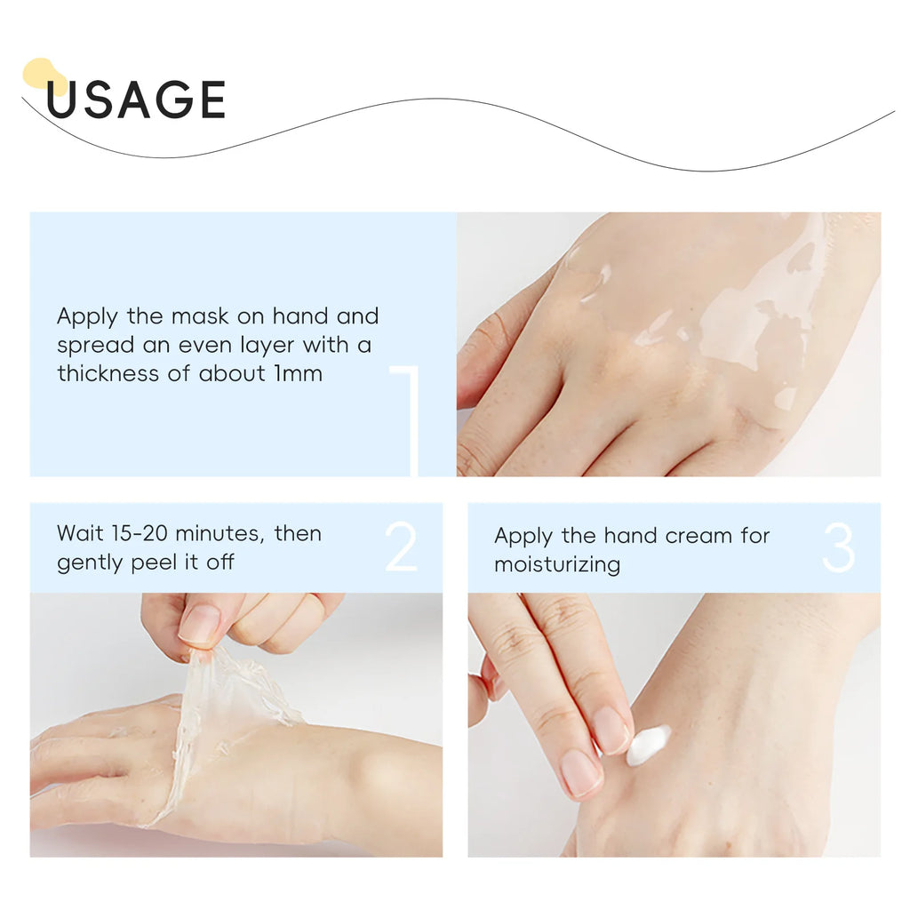 Laikou Milk Hand Wax Mask – Exfoliate, Moisturize & Anti-Age Hand Wax Mask Oasis Select