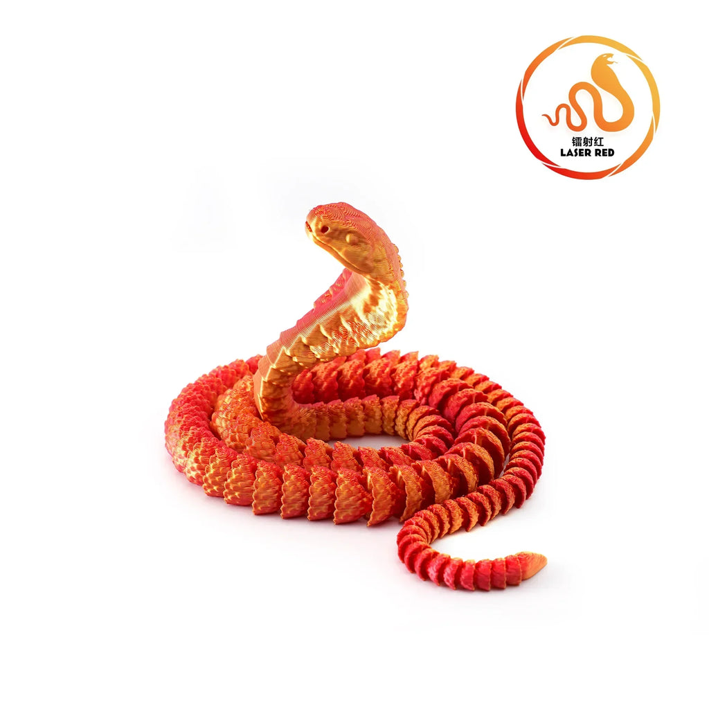 25cm 3D Printed Snake 3D Printed Figure Desk Accessories Toy for Kid 3D Printed Dragon Room Desktop Ornament Office Accessories Oasis Select A3