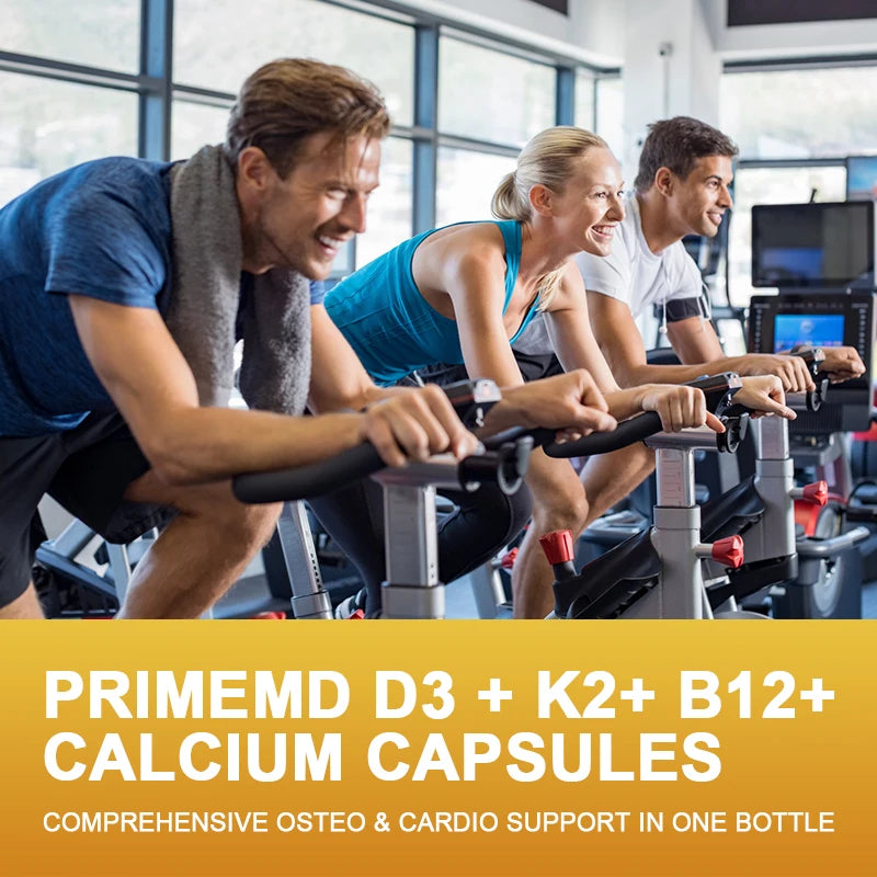 BEWORTHS 4in1 Vitamin D3 Calcium Capsules for Bone Strength Heart Health Immune Support Nerve and Muscle Function Health Oasis Select