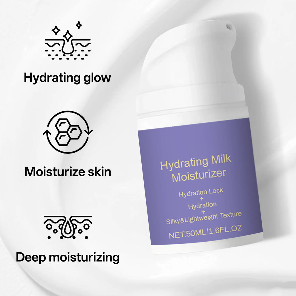 Hydrating Milk Moisturizer 50ml – Shea Butter & Glycerin Cream Face Moisturizer Oasis Select