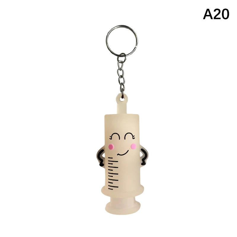 Paw Print Girl Shaped Ampoule Bottle Opener Keychain Rubber Cutter Aid Medication Vial Breaker Tool For Home Nurses And Doctors Oasis Select A20