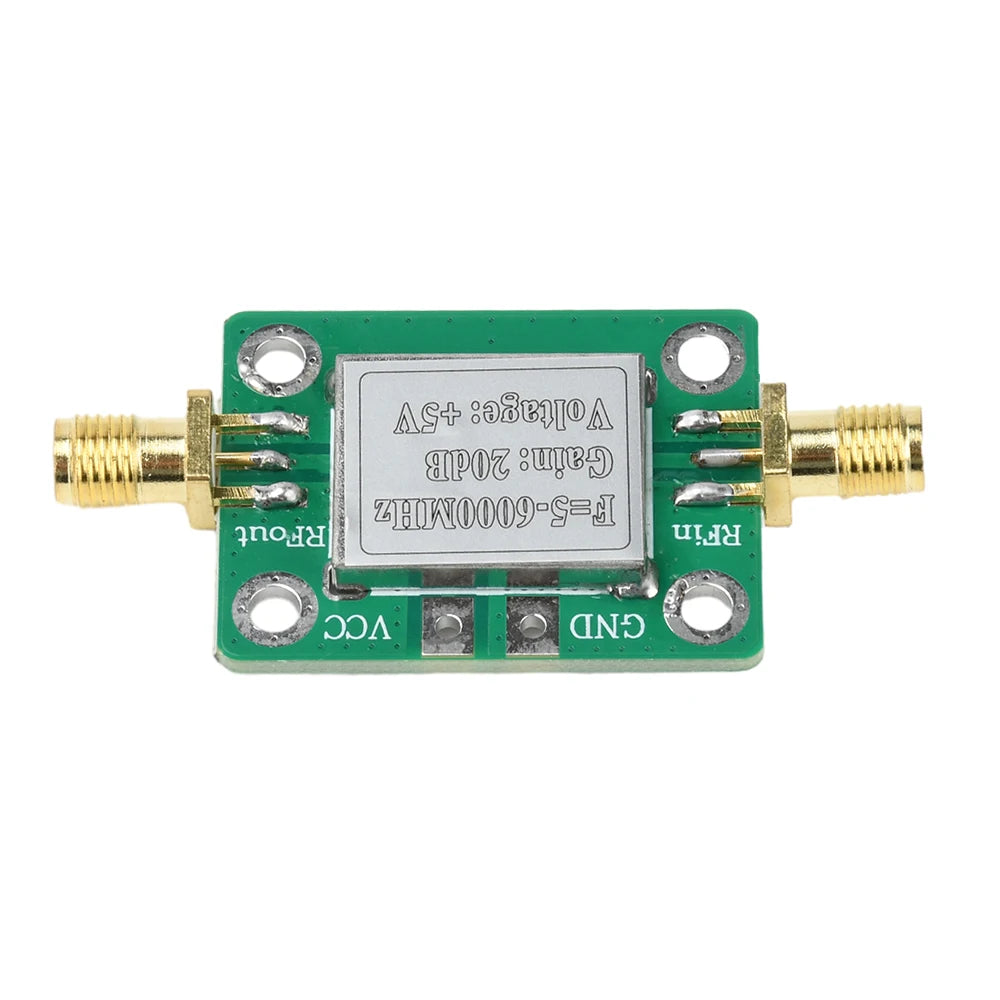 5-6000MHz (20dB) RF Module DC5V Ultra-Wideband Medium Power Amplifier Module With Shielded Enclosure Oasis Select