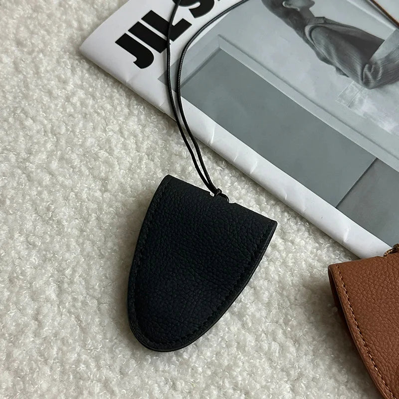 Hanging Neck Magnetic Glasses Clip Multifunctional Necklace Leopard Outdoor Travel Portable Sunglasses Storage Sweater Chain Oasis Select Black