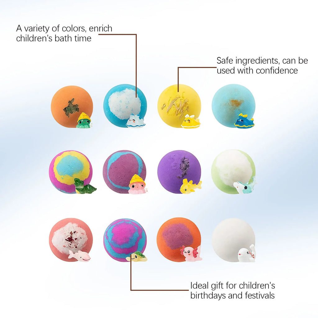Doll Bath Bomb Gift SetAdorable doll-shaped for bathing, infused with bath salt ingredients to soothe body and mind. Oasis Select
