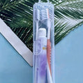 Toothbrush Box Transparent Organizer Case Travel Portable Toothbrush Holder Plastic Toothpaste Box Storage Container Oasis Select Default Title