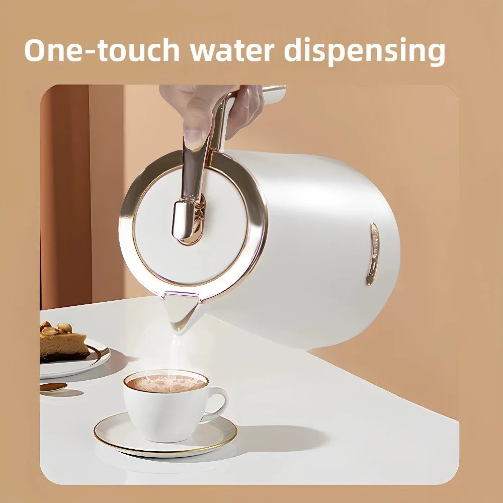 Glass Liner Thermal Jug Large Capacity Insulated Hot Water Bottle Vacuum Flask for Home and Office Oasis Select