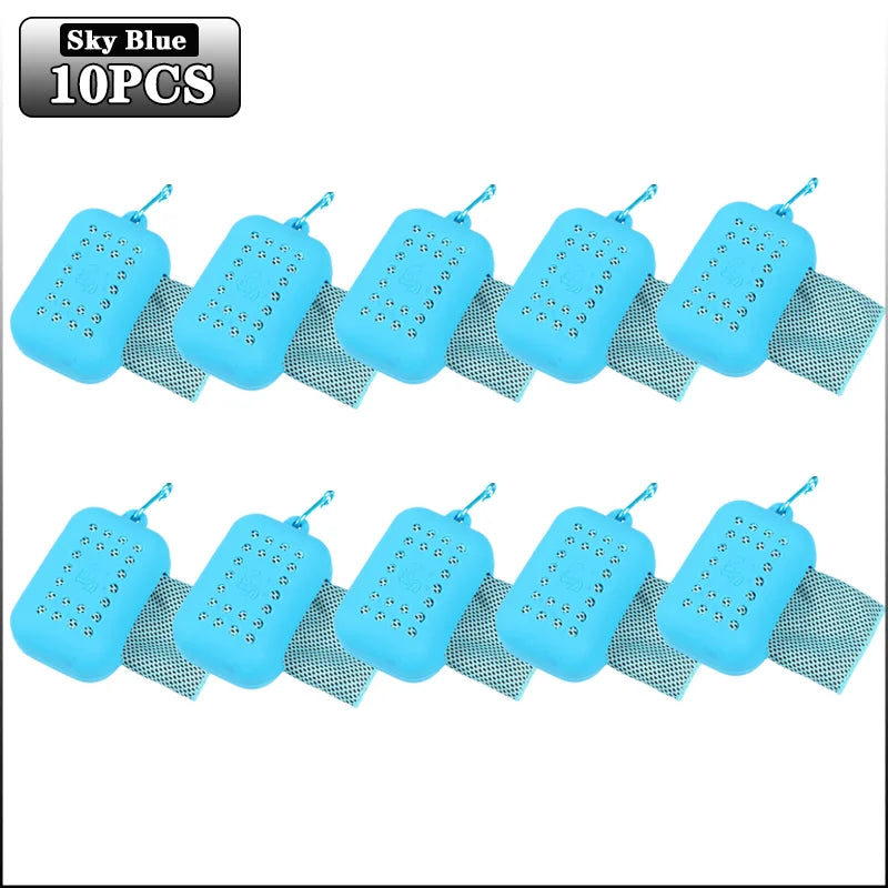 10-Pack Quick-Dry Cooling Towels | Gym, Sports & Outdoor