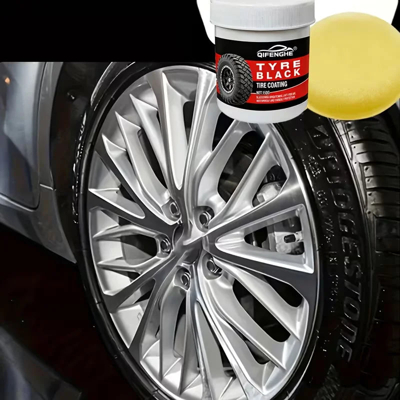 Tire Black Coating Paste – Shine, Protect & Anti-Fade Tire Shine Paste Oasis Select