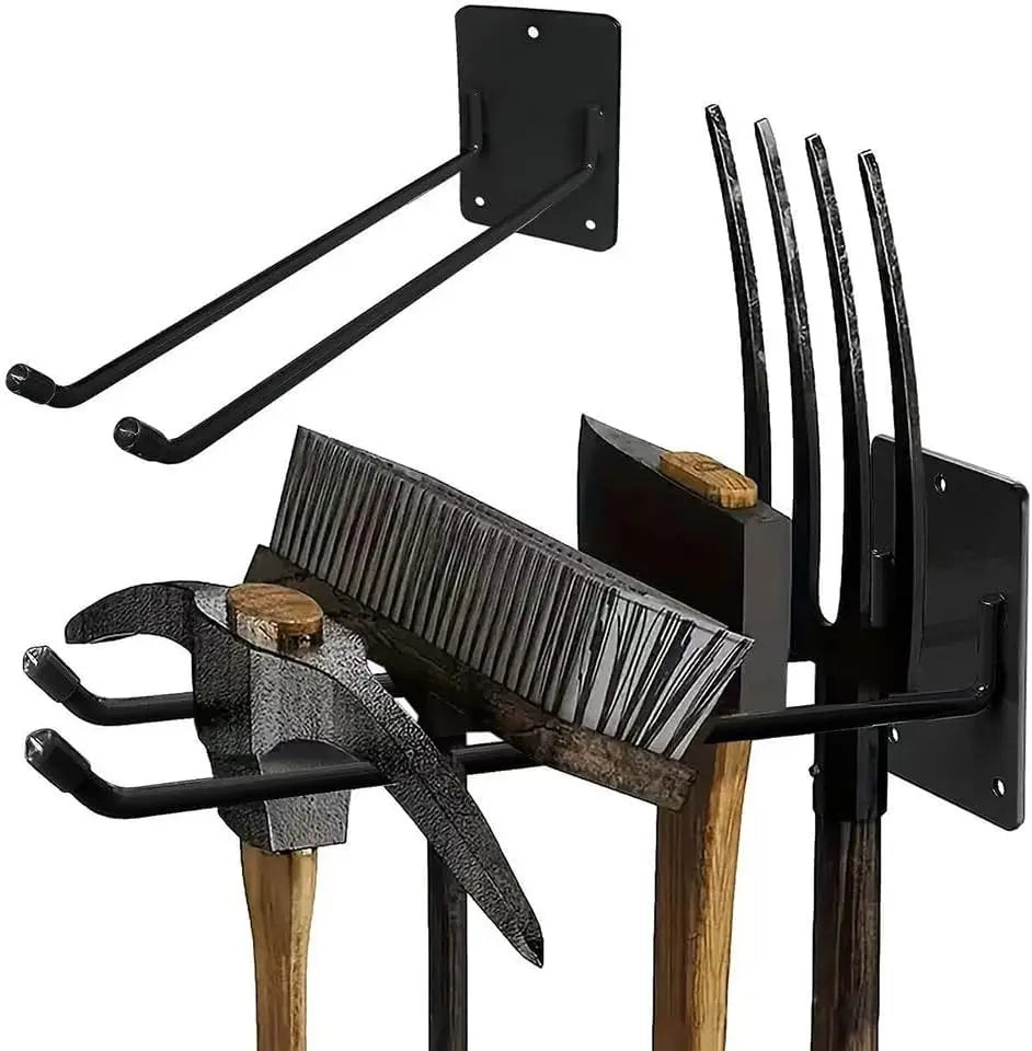 Heavy Duty Tool Storage System Hooks Wall Holder Garage Storage Multi-Purpose Garden Tool Organizer For Garage Wall Hook Oasis Select