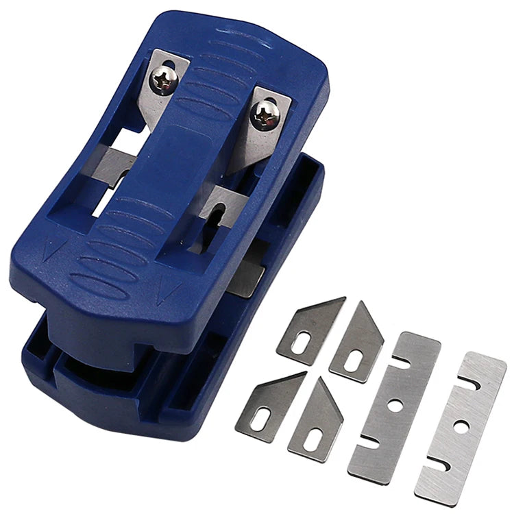 Handle Edge Trimmer Edgebanding End Banding Machine End Cutter Set for Wood Furniture Cabinet Manual Tail Trimming Tool Plastic Oasis Select A