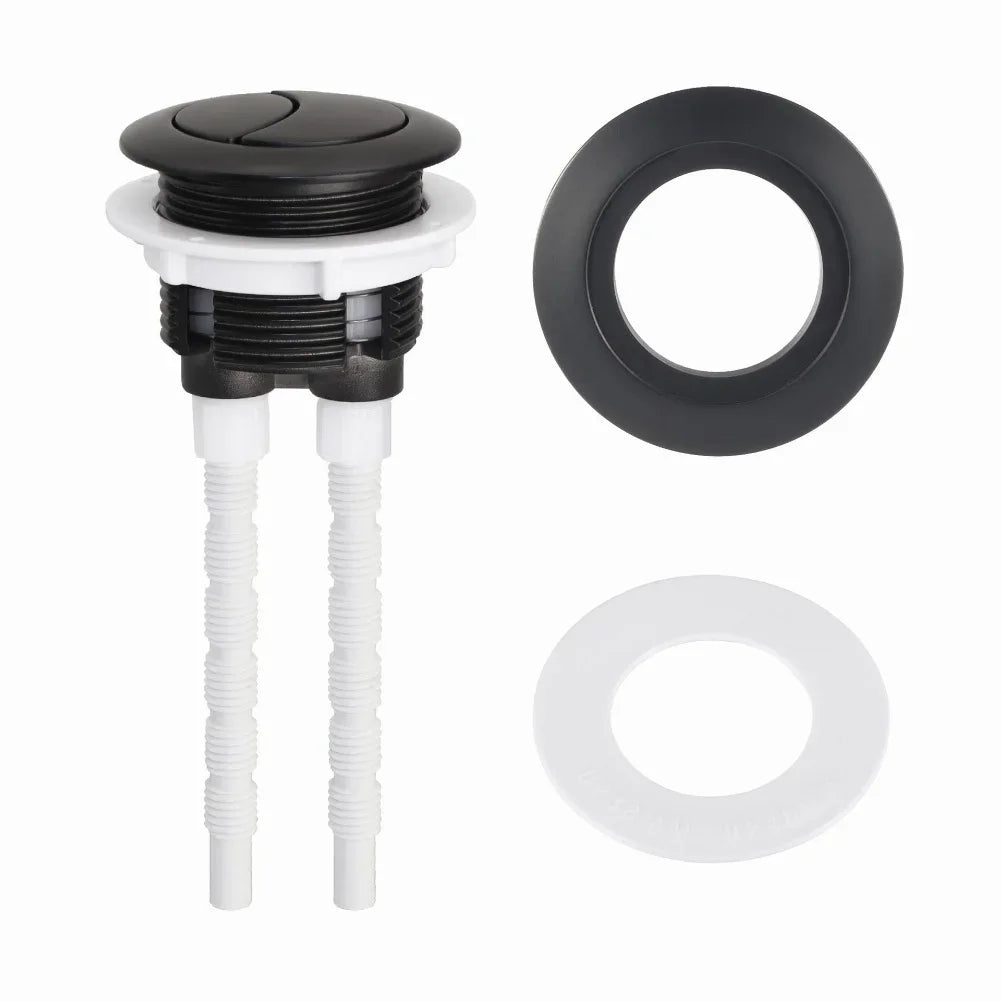 Toilet Tank Double Flush Button Suitable For 38/48/58mm Toilet Tank Cover For Long-lasting Construction Bathroom Accessories Oasis Select