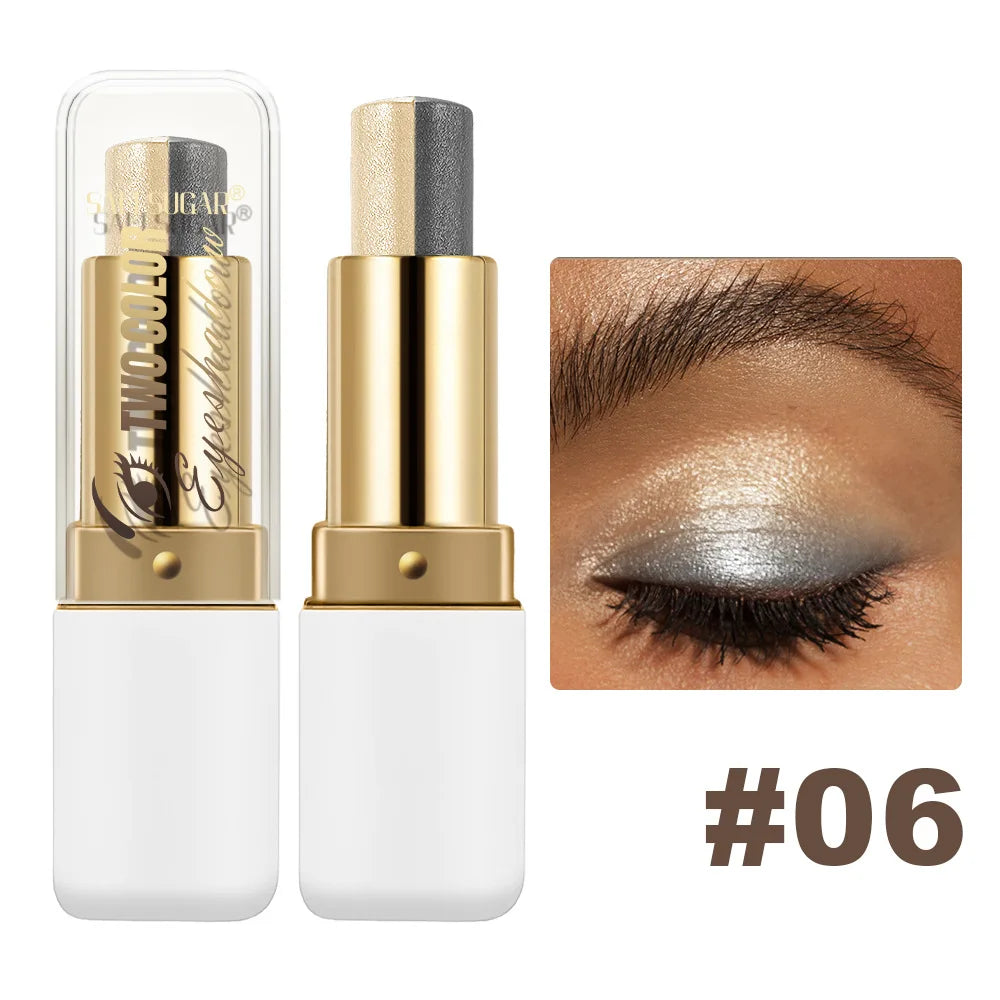 SAM SUGAR Two-Tone Eyeshadow Stick – Shimmer, Waterproof
