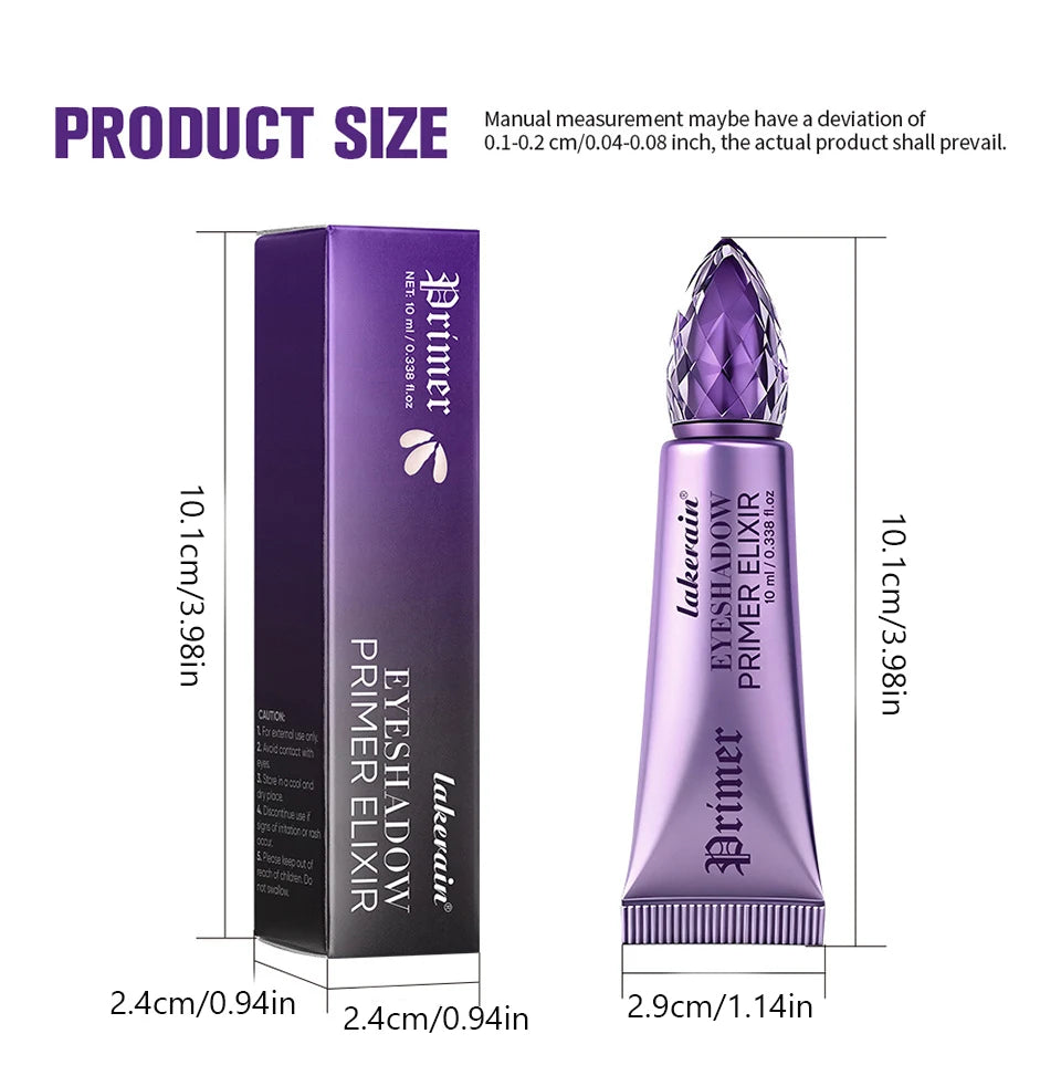 10ml Eyeshadow Primer, Long Lasting Eye Makeup Base, Easy Coloring Eye Primer Liquid Oasis Select