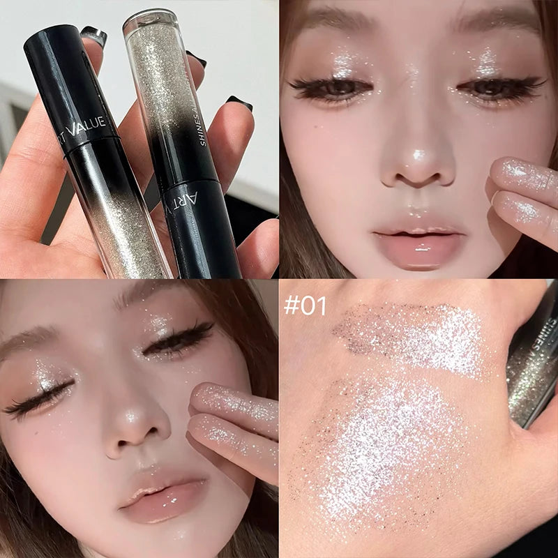 ART VALUE Glitter Liquid Eyeshadow – Shimmer Highlighter