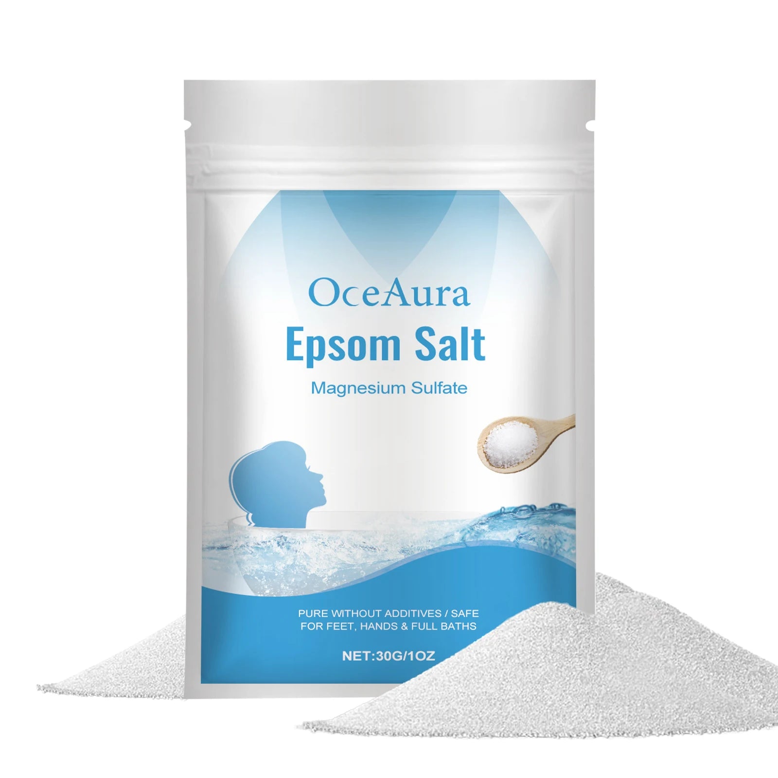 Body Bath Salt – Exfoliating, Moisturizing & Softening Soak Bath Salts Oasis Select 30g boxed 30g