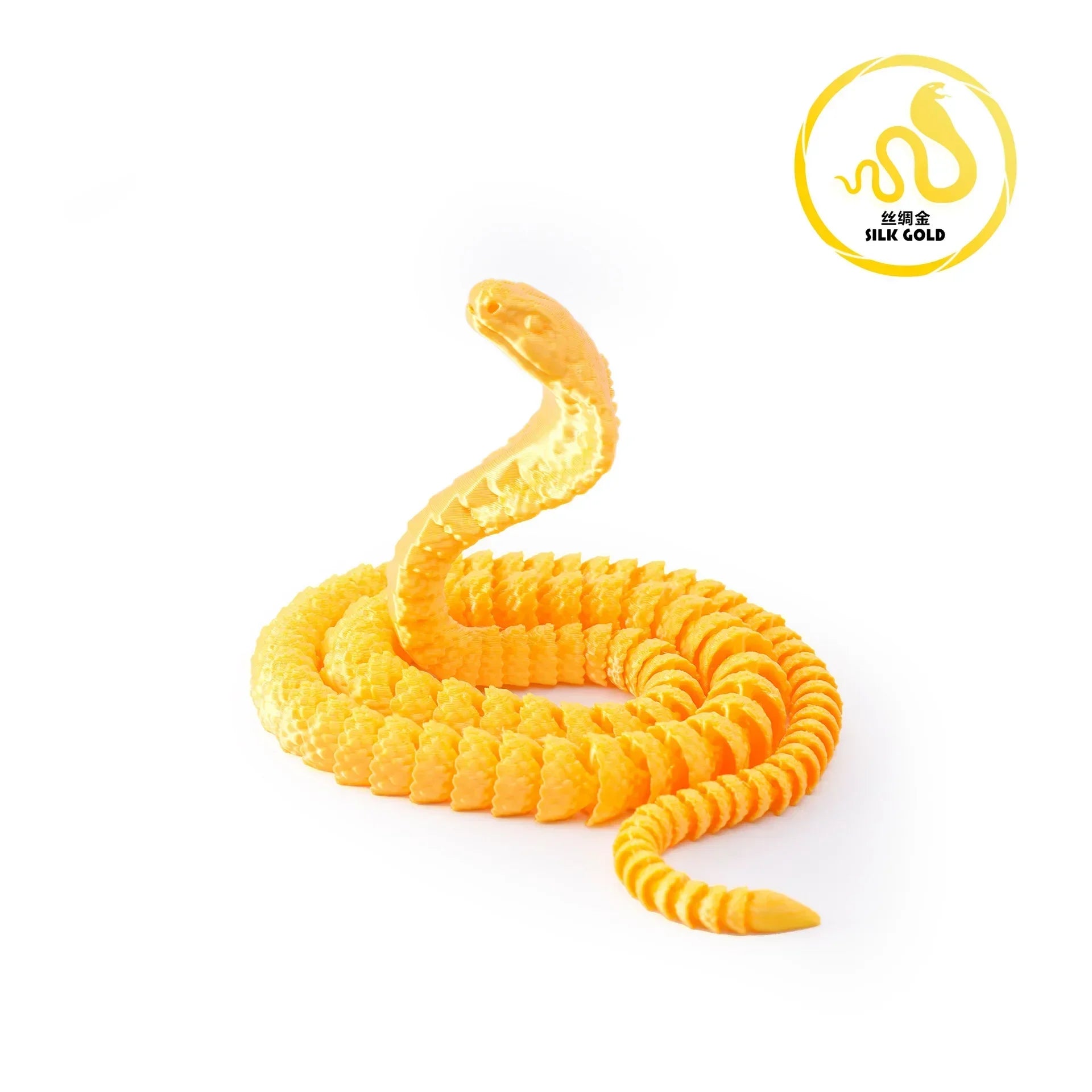 25cm 3D Printed Snake 3D Printed Figure Desk Accessories Toy for Kid 3D Printed Dragon Room Desktop Ornament Office Accessories Oasis Select A11