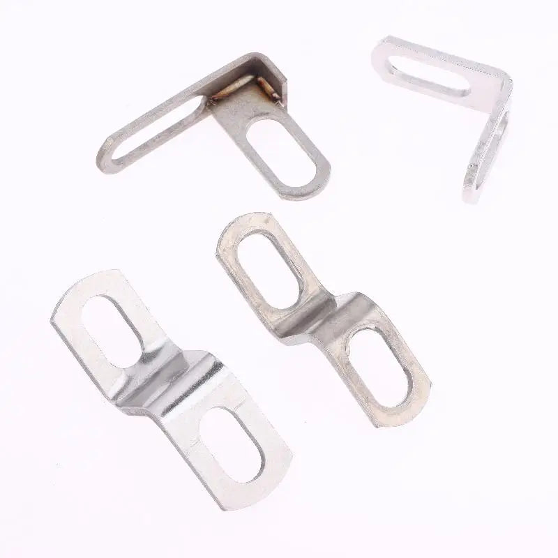 Motorcycle Fixed Brackets and Exhaust Clamps; 1 to 3-Piece Stainless Steel, Z or L Shaped Oasis Select