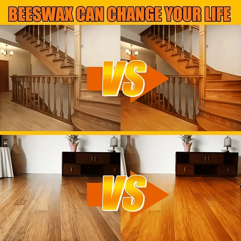 Natural Wood Floor Wax – Nourishing Polish & Scratch Repair Wood Floor Polish Oasis Select