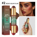 2 IN 1 Multiuse Stick Double Headed Bronzer Blush For Cheeks Eyes Lips Long Lasting Matte Glow Makeup Contouring Stick Makeup Oasis Select 02