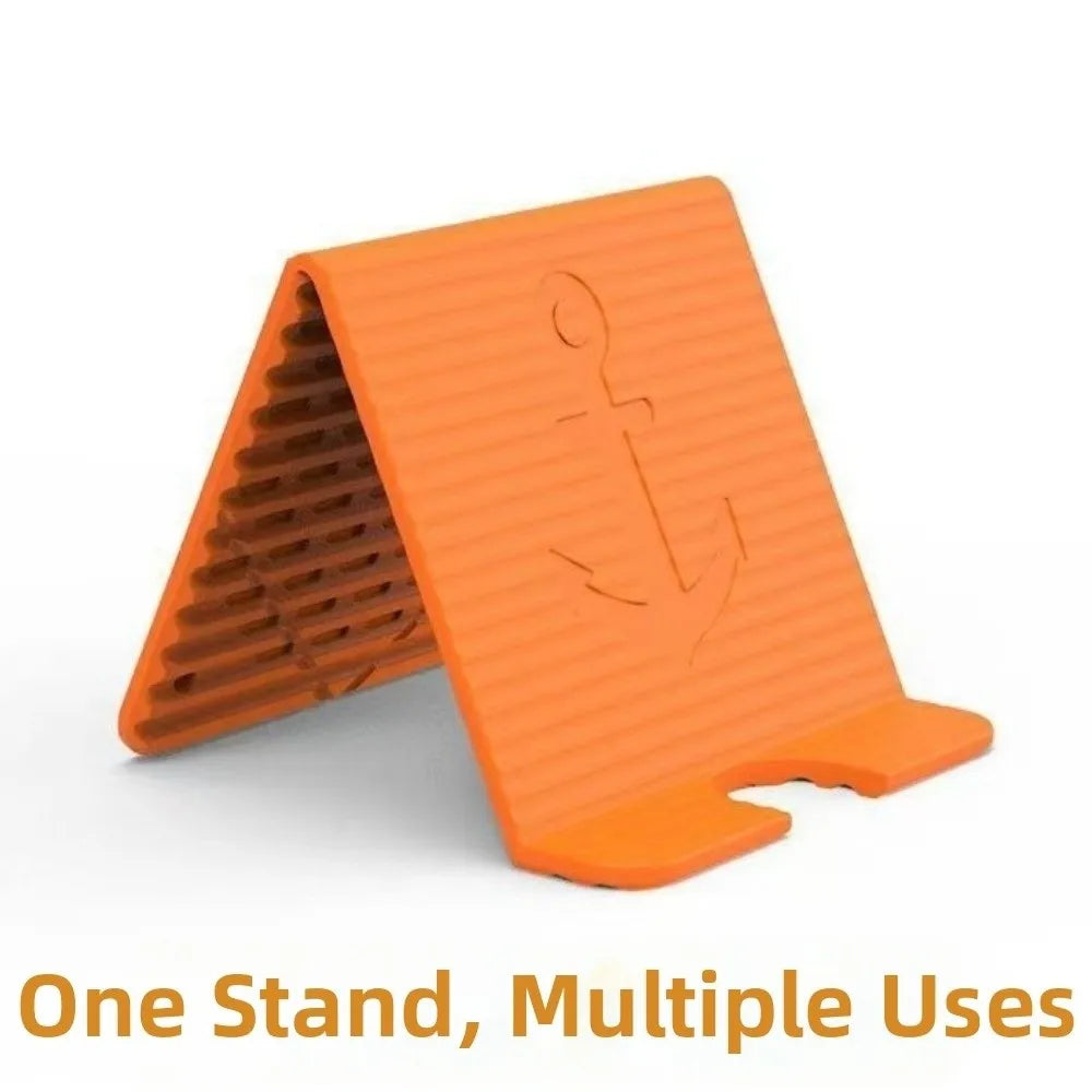 Foldable Foldable Phone Holder Silicone Flexible Desktop Tablet Stand Bendable Multi-Angle Flexible Phone Bracket Oasis Select