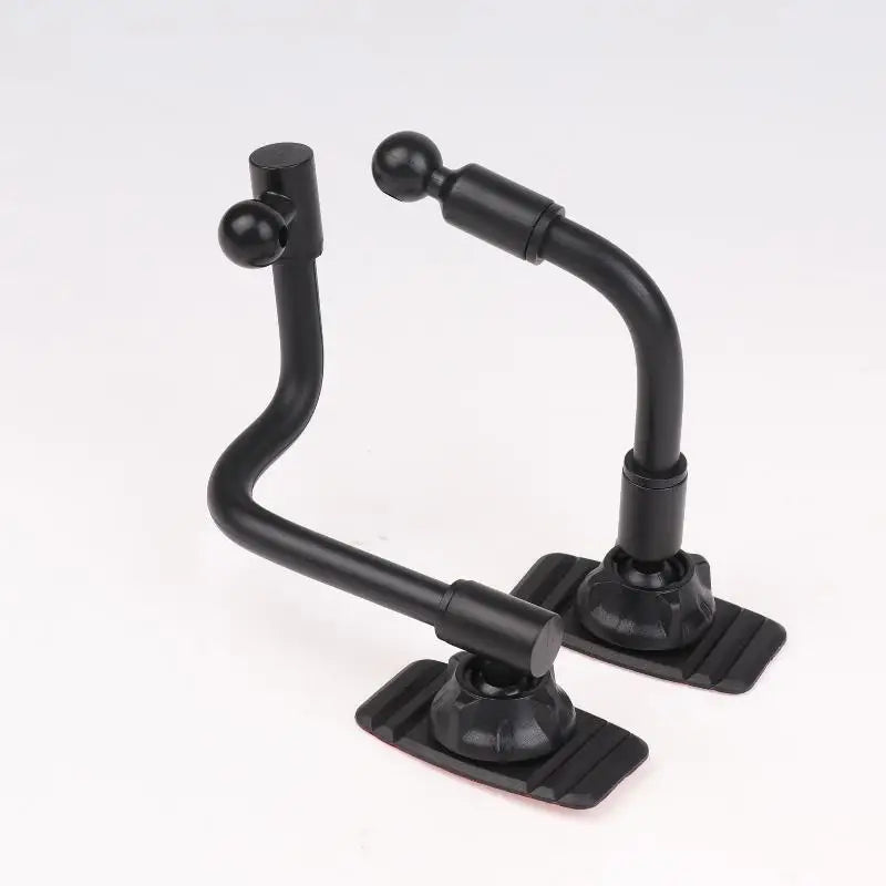 Mobile Phone Car Mount Stand with 17mm Ball Head Arm, Ideal for Dashboard and Windshield, Comes with Nano Glue Sticker Base Oasis Select