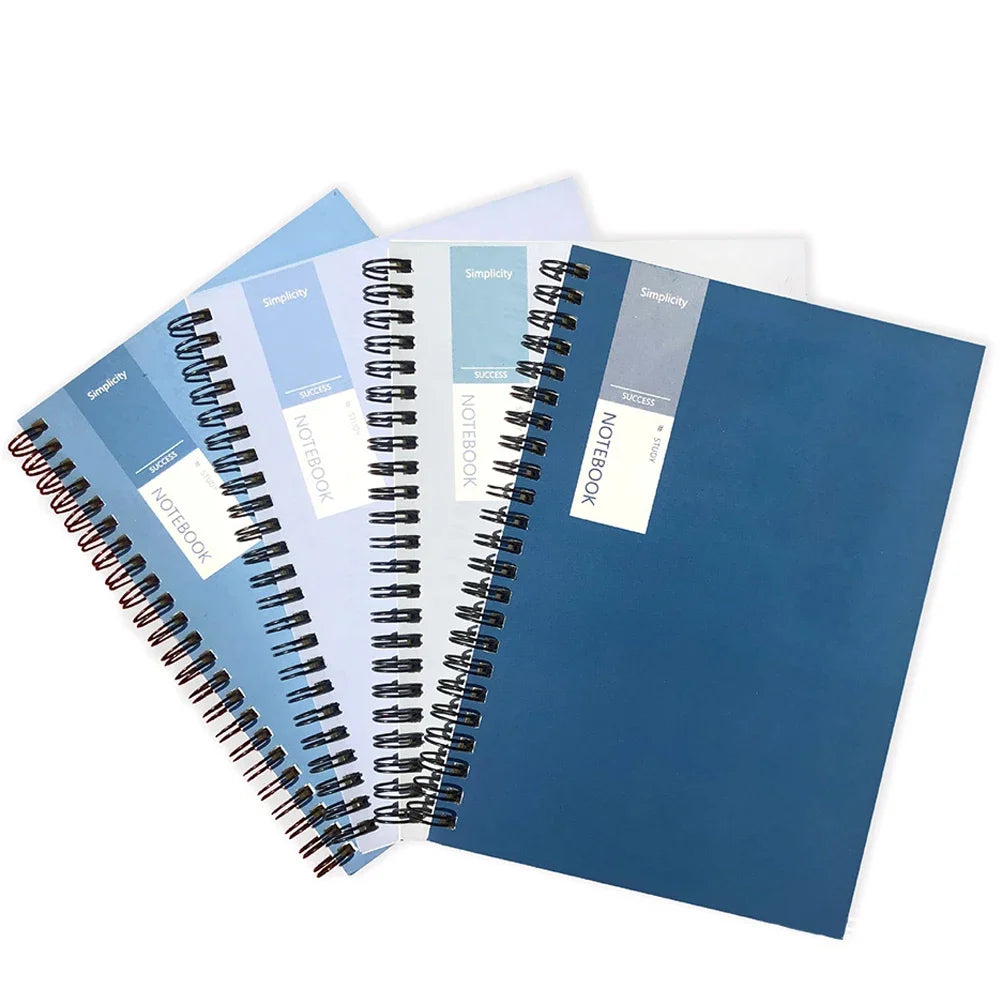 A5/B5 Vintage Spiral Notebook – 40/80 Sheet Journal & Diary