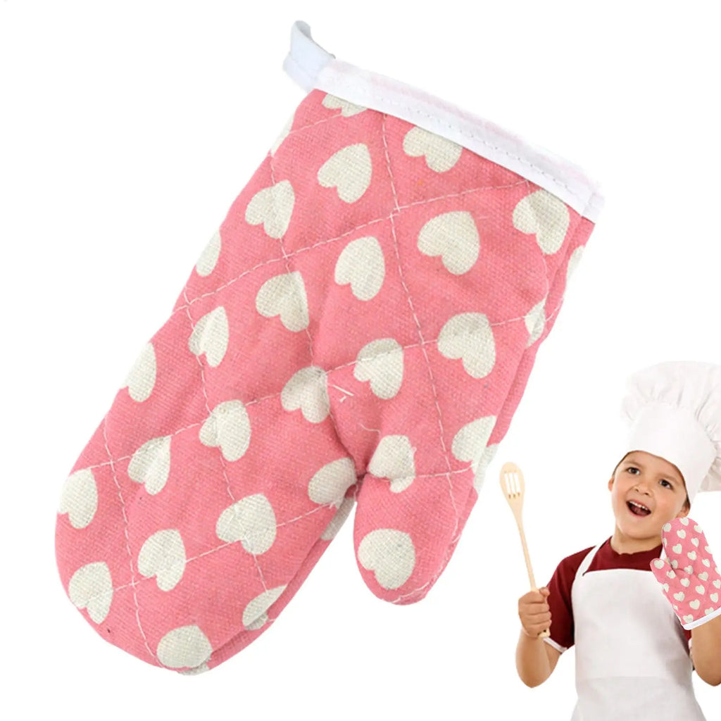 Kids Oven Mitts for Baking Real Food Children Microwave Gloves for Kids Play Kitchen Kitchen Microwave Gloves Kids Oven Mitts Oasis Select