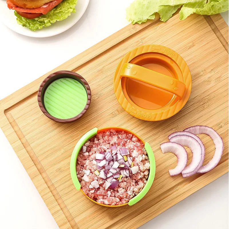 Amazon's Best-selling Round Burger Making Tool Meat Press Patty Press Combination Meat Press Kitchen Gadget Oasis Select