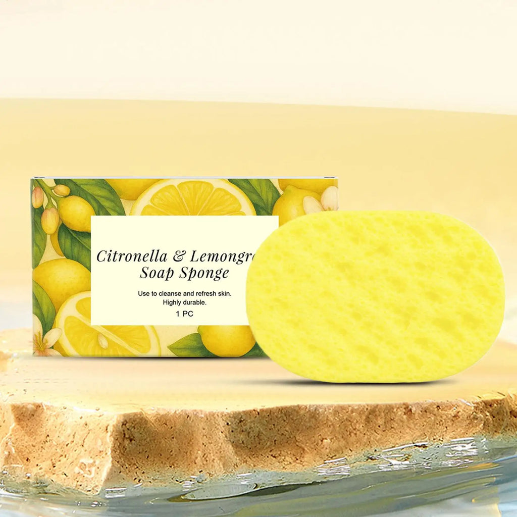 Reusable Exfoliating Bath Sponge – Soft Body Scrub & Cleanse