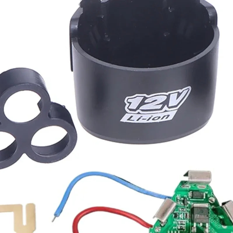 BMS 18650 Lithium Box Circuit Pack Shell Case Bracket Hand Drill Power Li-ion Battery Protection Board 3S 12V DC Electric Tool Oasis Select