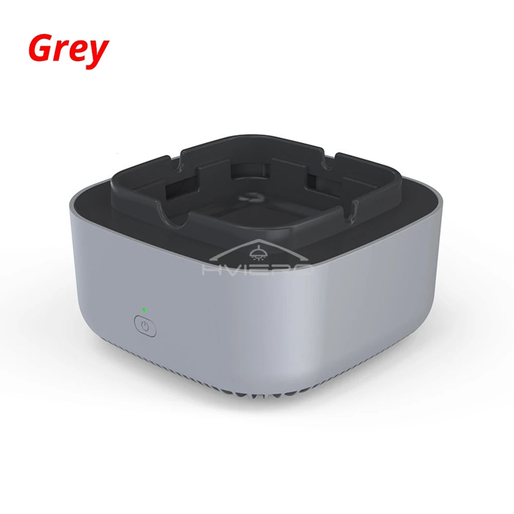 Smokeless Ashtray Air Purifier | Negative Ion & Aromatherapy